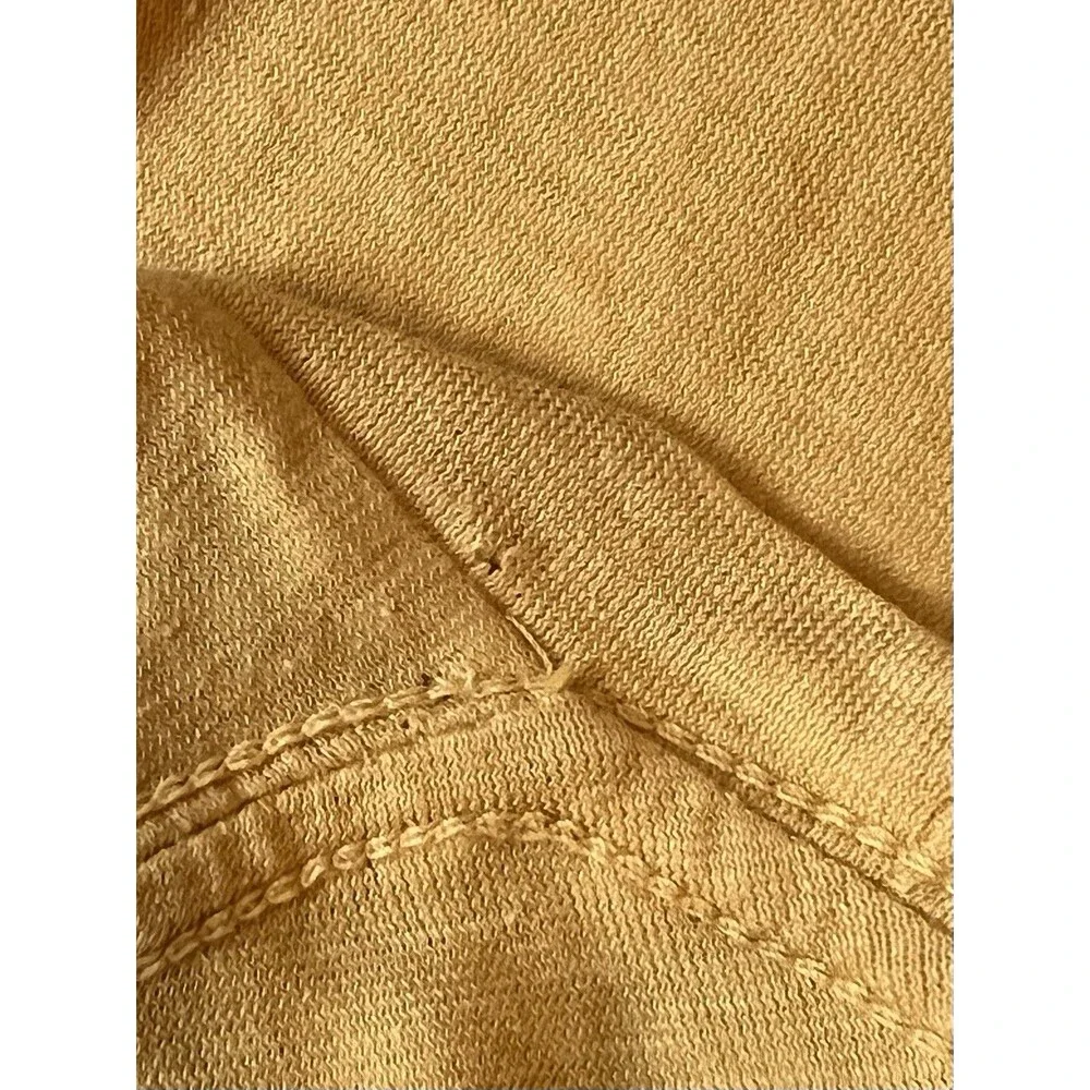JUNGMAVEN x DESO SUPPLY Mustard Yellow Graphic Tee Shirt Organic Cotton/Hemp MED - Picture 7 of 7